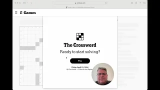 It's much easier when you already know the answers... NY Times Friday Crossword for 12 April 2024