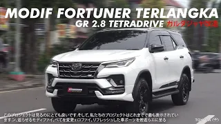 MODIF TOYOTA FORTUNER 4x4!! BIKIN MEWAH NYAMAN LENGKAP PPF - GR 2.8 TETRADRIVE