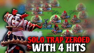 Lords Mobile| SOLO TRAP ZEROED WITH 4 HITS - KVK EXTRA CONTENT