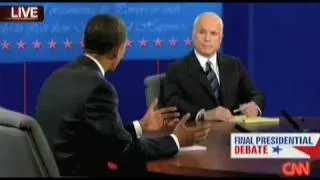 McCain vs Obama: Nastier Campaign? Final Debate 2008