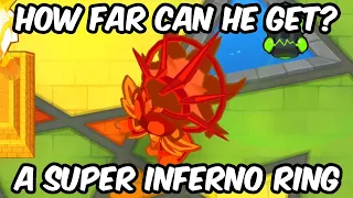 BTD6 - How far can THE OVERLORD OF MOUNT VESUVIUS get?