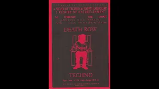 Dj Destroyer Death Row Techno @Depot, Bristol