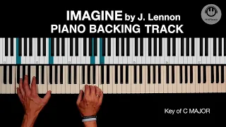 John Lennon - IMAGINE | Piano Instrumental | Karaoke Piano (background music) - ALL KEYS