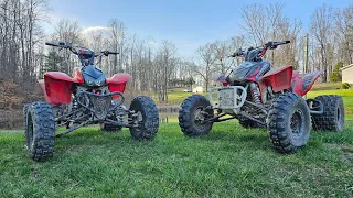 We Are Back On Hondas | 2007 Honda 400ex 2005 Honda 450r