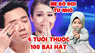 CHÁU BÉ BỊ BỎ RƠI 4 TUỔI THUỘC 100 BÀI HÁT Khiến Trấn Thành Xúc Động Vì QUÁ ĐA TÀI | THVL