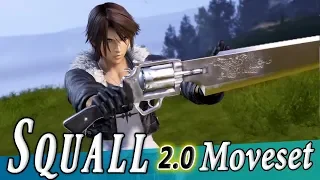 Squall Leonhart 2.0 (Rework) Moveset + Detail - Dissidia Final Fantasy NT (DFFAC/DFFNT)