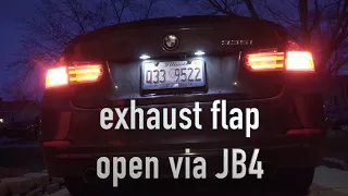 Jb4 exhaust sound before and after