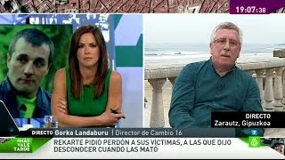 Landaburu: "Conozco a Rekarte desde hace años y ya era autocrítico, creo lo que dice"