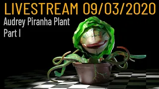 Plant Creature Part 1 - Dynamic Flower Creation and Dynamic curves!! Livestream 09/03/2020