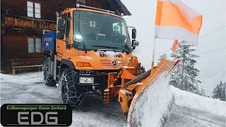 ❄️Plowing Powder Snow❄️Winter service | 17.12.2022 Part 2