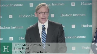 Remarks by Special Representative for Iran at the Hudson Institute