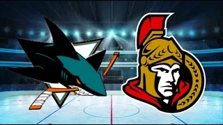 San Jose Sharks vs Ottawa Senators (5-6 OT) – Jan. 6, 2018 | Game Highlights | NHL 2018