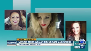 Texas woman reported missing in Colorado found safe