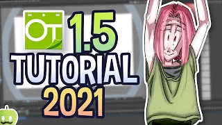 Opentoonz 1.5 Beginner Tutorial 2021 - Make 2D Animations For FREE!