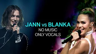 Jann vs Blanka but NO MUSIC, ONLY VOCALS