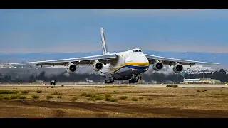 Ан-124 Руслан. Уникальный перелет Бангор-Орландо.  Еще одна часть кругостветки. Видео из кабины.