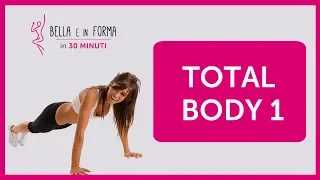 Allenamento a casa per donna 30 minuti Total Body 1