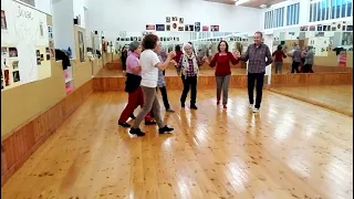 Danzas del Mundo con Pilar Conde en Danzalia Mundi. Hora Mare din Bucovina.