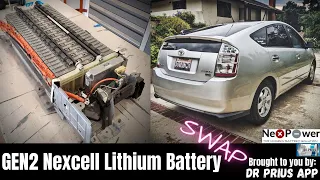 2006 Prius Gen2 NiMH to Lithium upgrade - installation guide