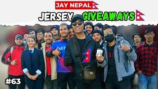 I did Nepali cricket jersey Giveaway🏏🇳🇵