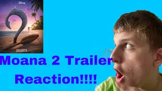 Moana 2 Trailer Reaction!!!!!