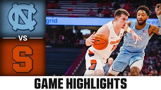 North Carolina vs. Syracuse Men's Basketball Highlight (2022-23)