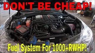 The Correct 6th Gen Camaro ZL1 Fuel System For 1000+RWHP!