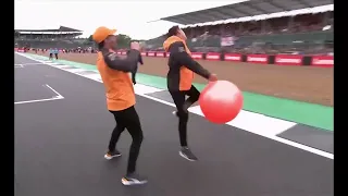 LANDO NORRIS GETS KO'D