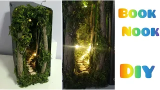 💕DIY/MAGICAL FOREST BOOK NOOK/ENCHANTED FOREST DIORAMA💕