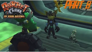 Let's Play Ratchet and Clank: Up Your Arsenal - Part 8: Planet Aquatos, Deep Sea Hideout 1/2