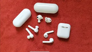 Airpod Vs Samsung Gear IconX Vs HUAWEI FreeBuds Best Design | Which One Is The BEST