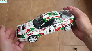 TOYOTA CELICA TURBO 4WD ST185 RALLY TOUR CORSE 1994 AURIOL 1/18 ALTAYA IXO