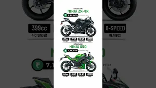 Kawasaki Ninja ZX-4R 🆚 Ninja 650