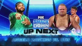 Otis vs. Angelo Dawkins: Smackdown 18 june 2021