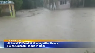 Heavy rain causes deadly floods in Haiti, affecting many