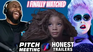I Finally Watched The Little Mermaid (2023) + Pitch Meeting vs. Honest Trailers Reaction