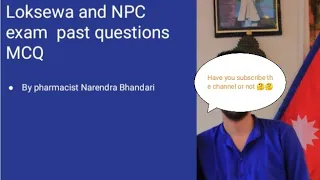 30 days series part-2 NPC license and loksewa exam past questions