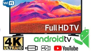 Samsung Smart 42 TV 4K HD HDMI Android WiFi USB Самсунг Смарт ТВ 4К Андроид ВайФай Обзор Одесса 7км