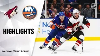 NHL Highlights | Coyotes @ Islanders 10/24/19