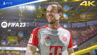 FIFA 23 - Borussia Dortmund vs Bayern Munich Ft. Harry Kane, Bundesliga 23/24 | Gameplay [4K60]
