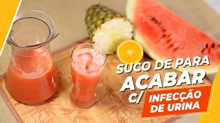 Suco para Acabar com Infecção Urinária