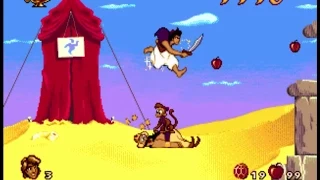 ALADDIN - LEVEL 2 - THE DESERT - SEGA [HD]