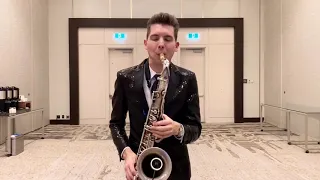 “BABY SHARK” Jazz Shedding on Saxophone (Eli Bennett)