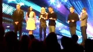 Simon Cowell introducing judges at Britain's Got Talent [The Lowry Manchester 21/1/12]