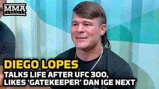 Diego Lopes Talks Jose Aldo Comparisons, Likes 'Gatekeeper' Fight Next