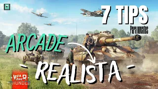 7 COSAS que DEBES SABER para empezar en REALISTA l - GUÍA - l WAR THUNDER