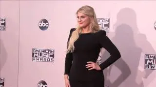 Meghan Trainor Red Carpet Fashion AMAs 2015