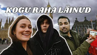 LENDASIN VÄIKSE VENNAGA LONDONISSE... VLOG