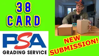 NEW 38 SPORTS CARD PSA SUBMISSION REVEAL! #sportscards #psagradedcards #psagrading #psacard