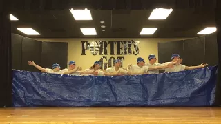 W A Porter Synchronized swimmers talent show - 4 Years Later